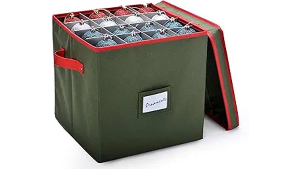 christmas ornament storage box