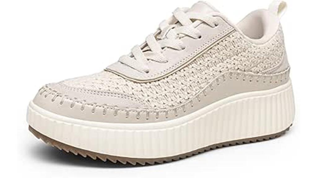 chunky tweed city sneakers