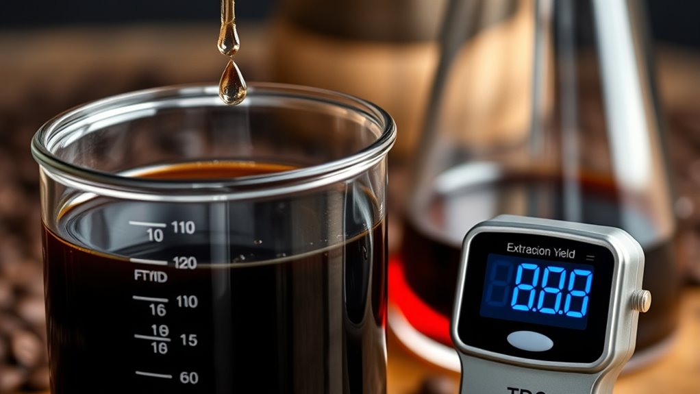 coffee extraction and tds