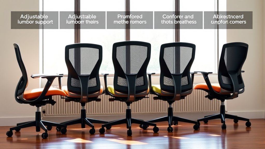 comfortable office chair options