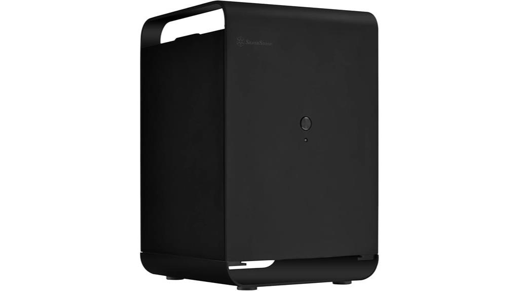 compact aluminum nas case