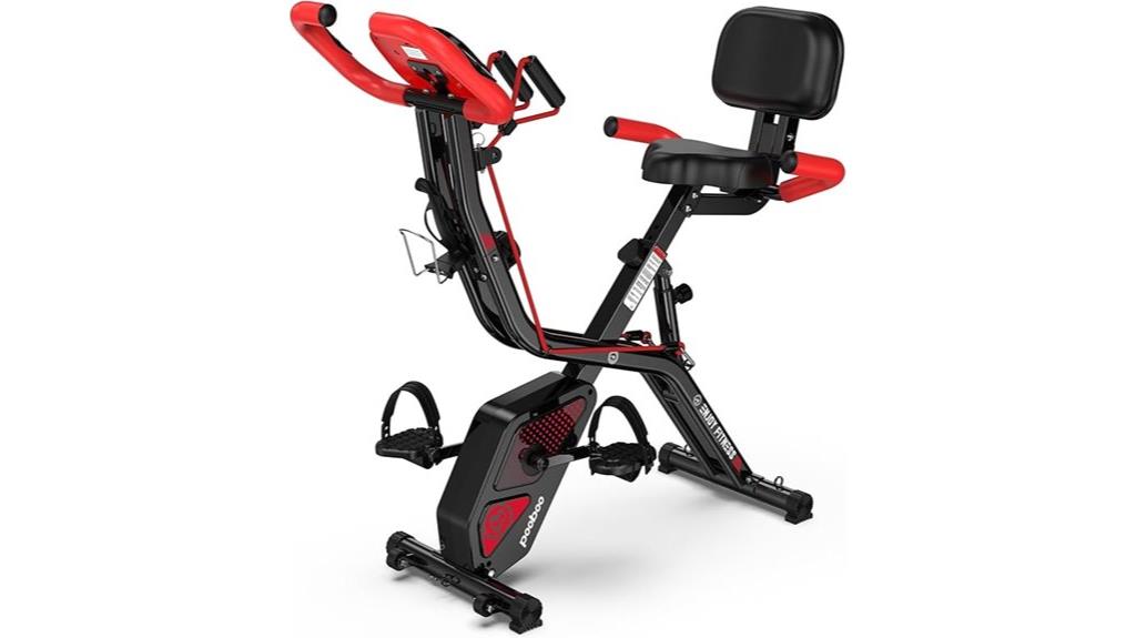 compact folding exercise bike