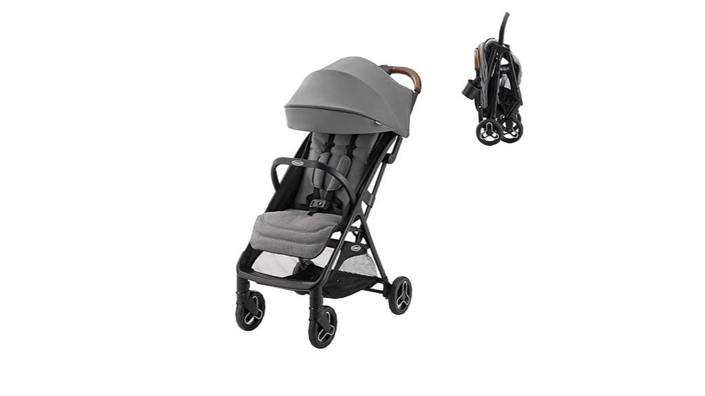 compact stroller with jet