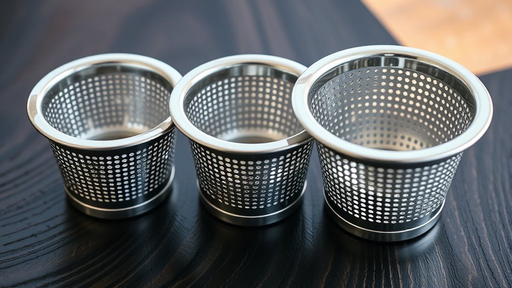 comparing basket size variations