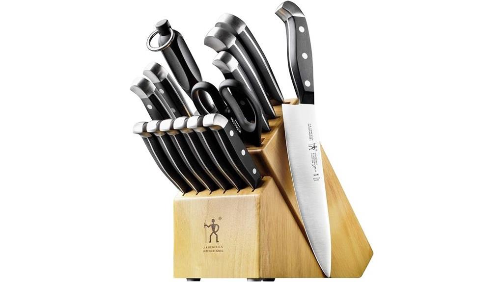 complete 15 piece knife set