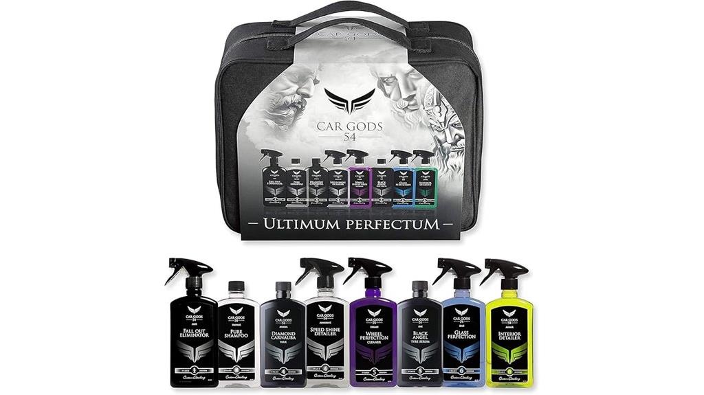 complete car cleaning set
