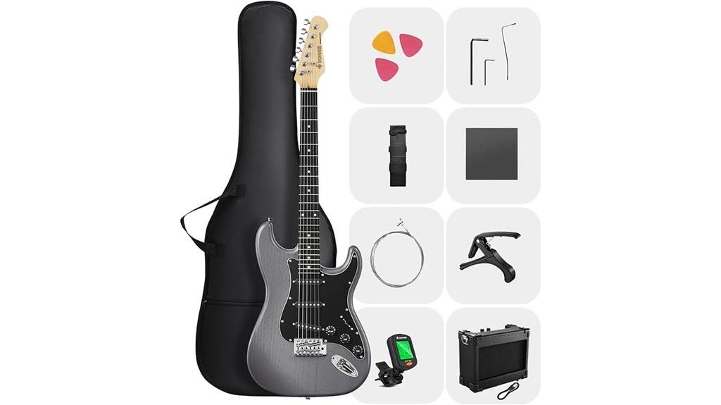 complete electric guitar package