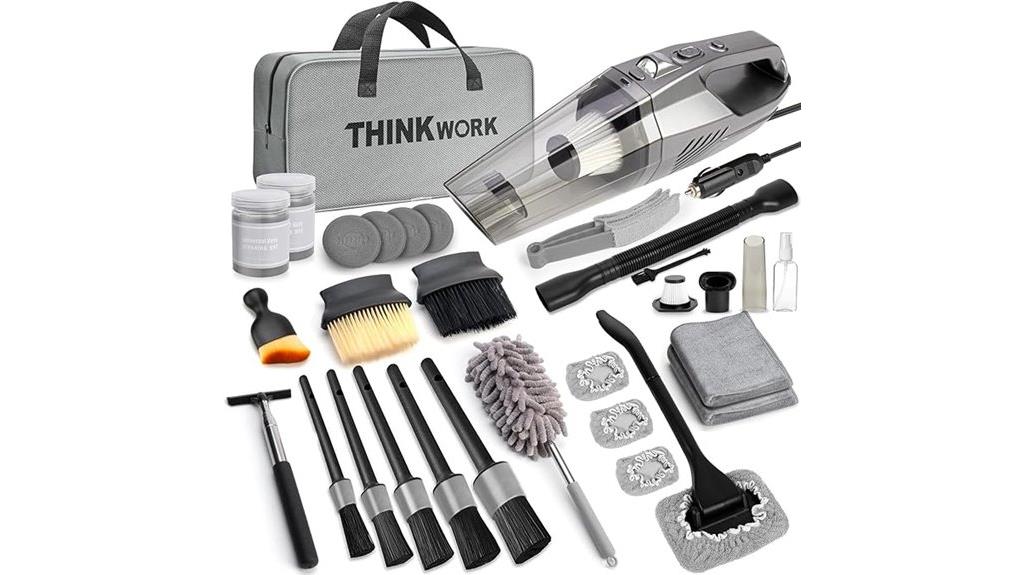comprehensive car cleaning kit
