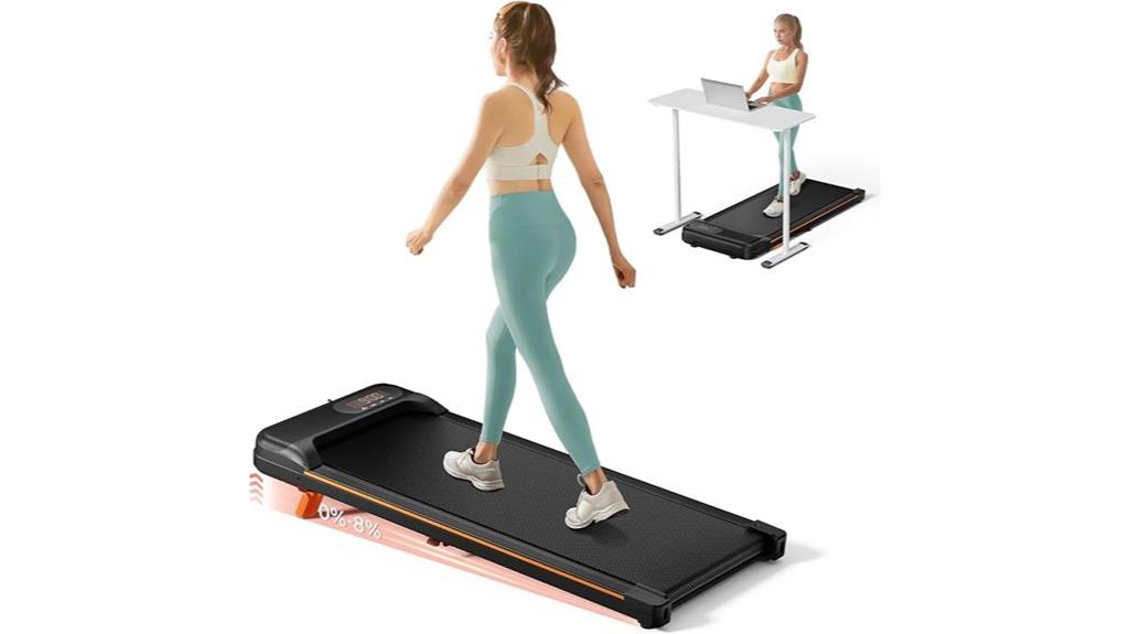 desk treadmill with incline