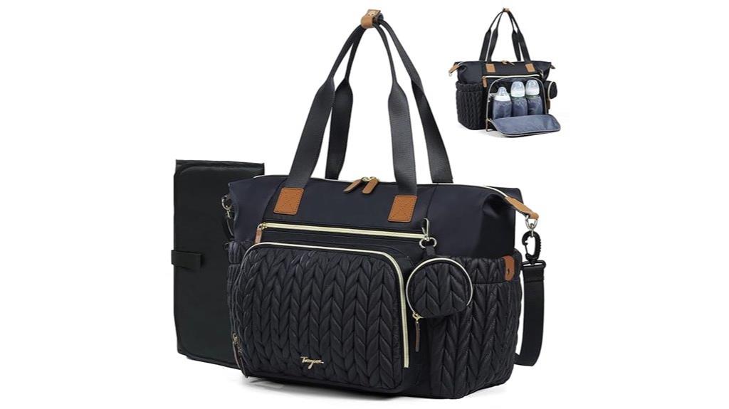 diaper tote with accessories