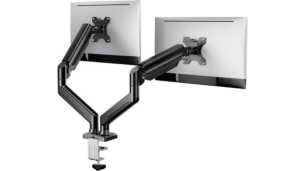dual 32 inch monitor stand