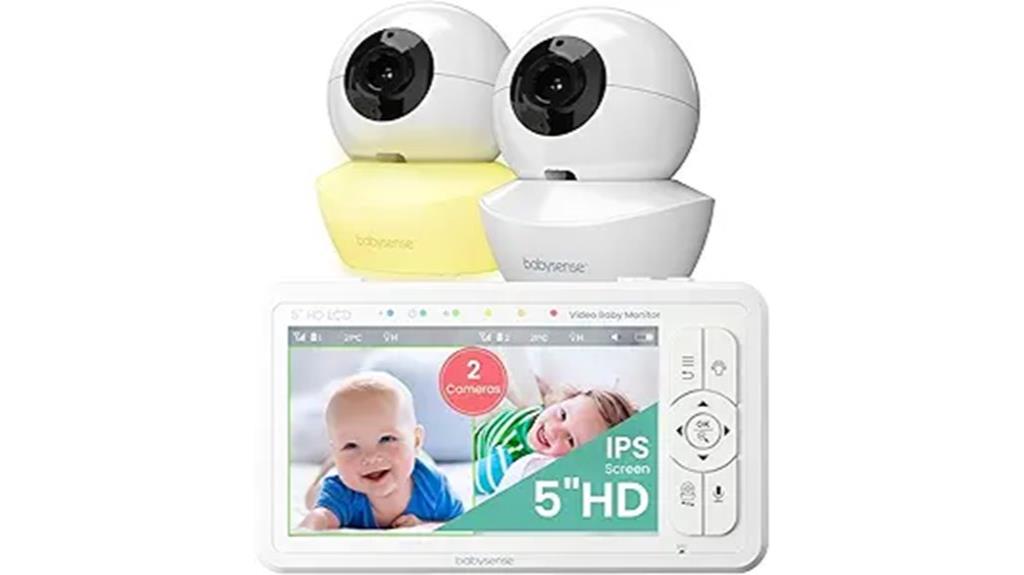 dual camera split screen monitor