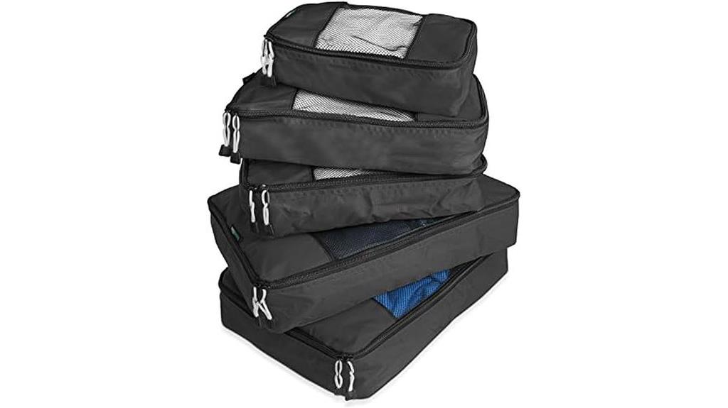 durable black travel organizer