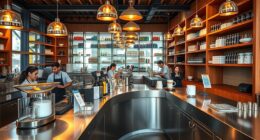 efficient cafe layout design