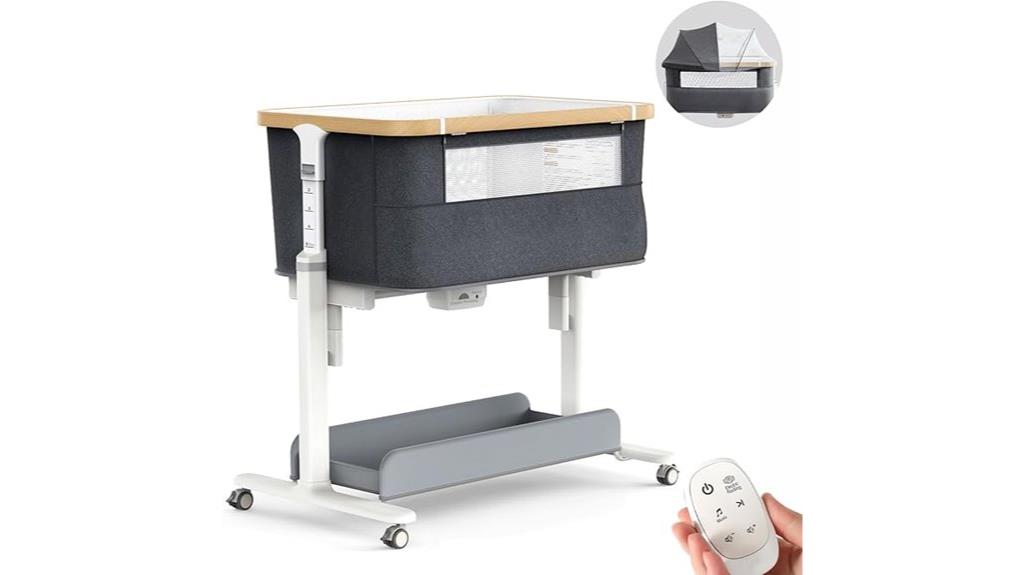 electric baby bed with multi motion
