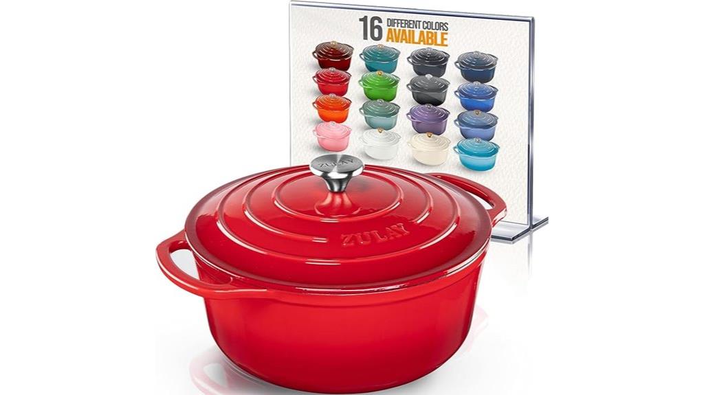 enameled cast iron cookware