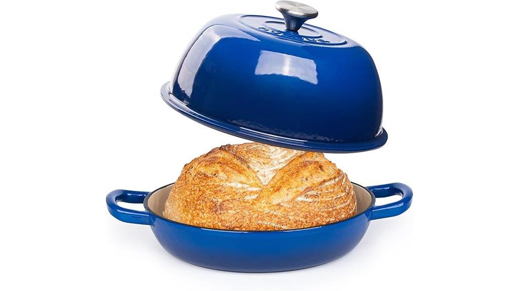 enamelled cast iron dutch oven