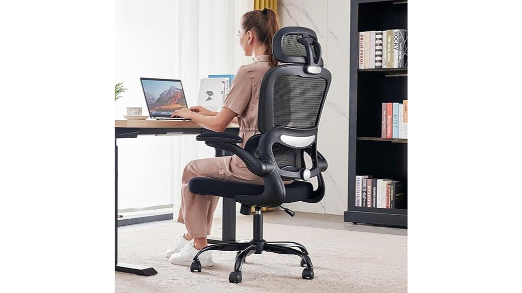 ergonomic chair with wheels