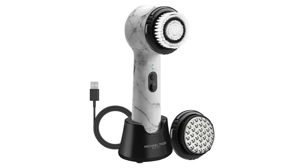 facial cleansing and exfoliation