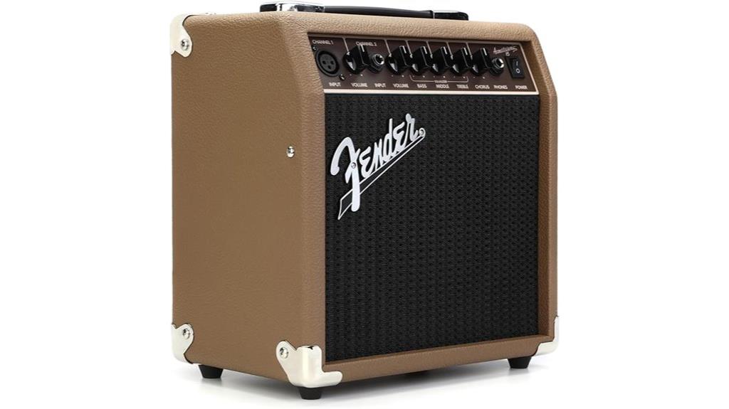 fender acoustic amp 15w