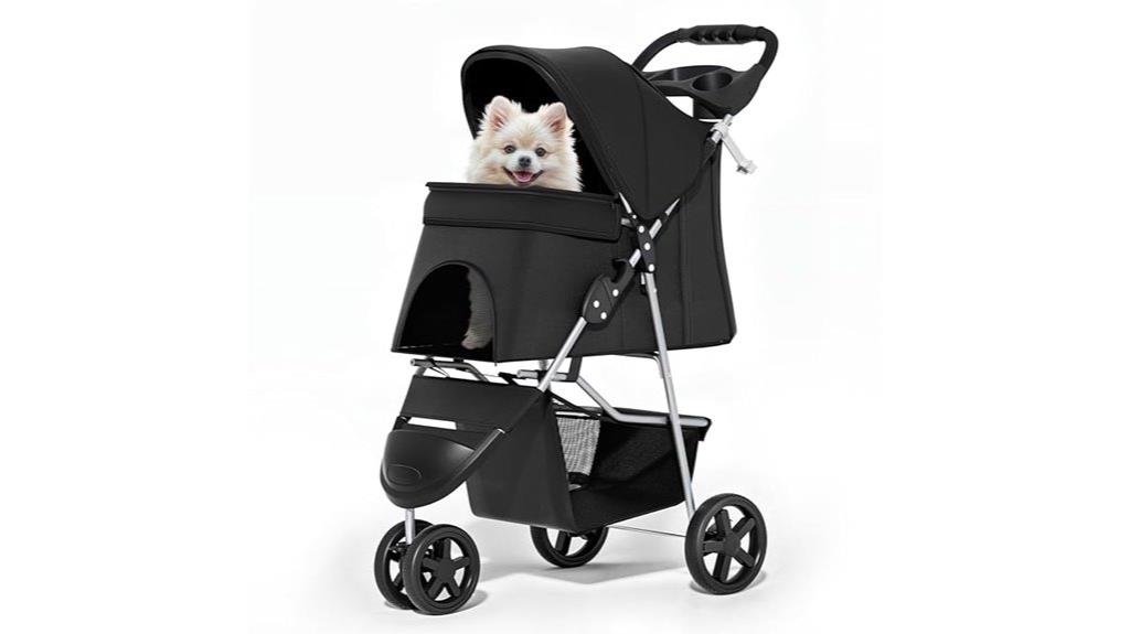 foldable pet stroller
