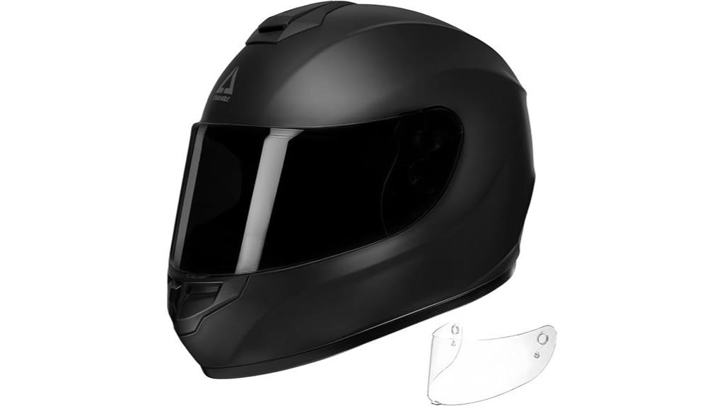 full face helmet visors