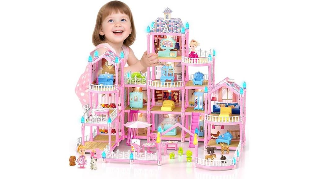 girls doll house set