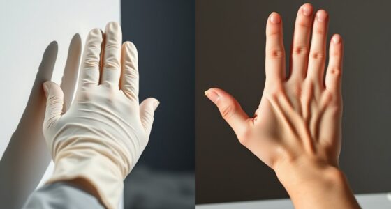 glove rules versus bare hand