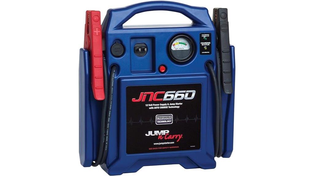 heavy duty portable jump starter