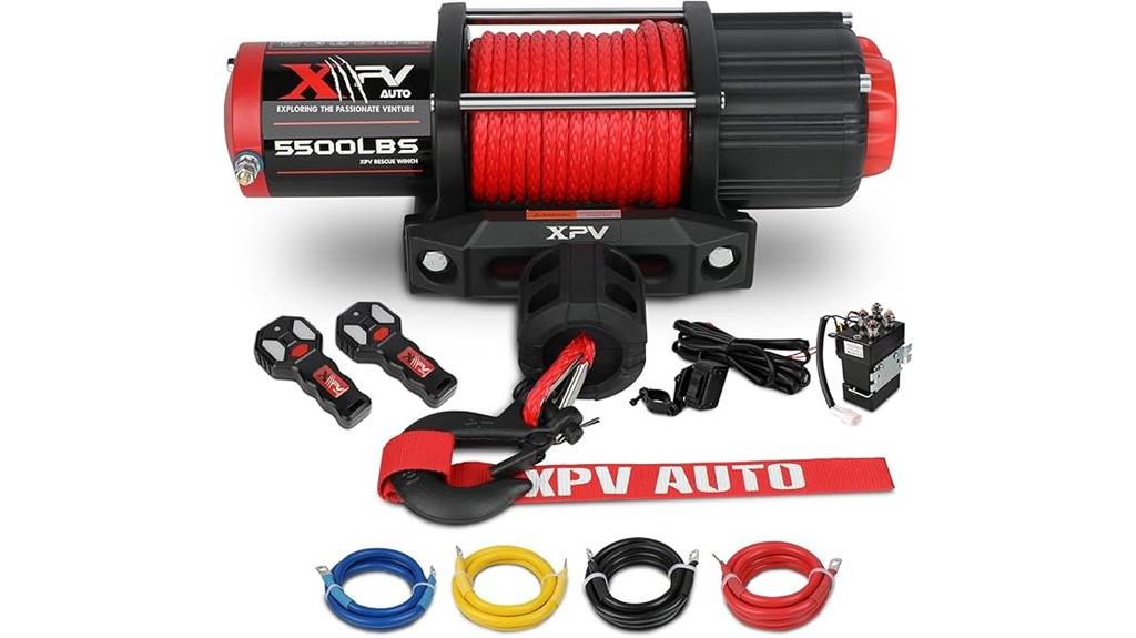heavy duty waterproof electric winch