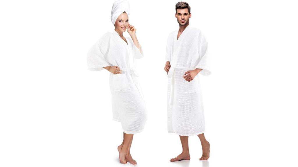 hercicy waffle robes unisex