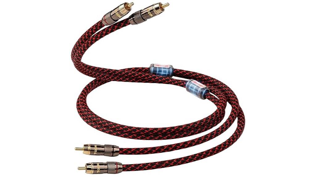 high quality 3ft stereo cable