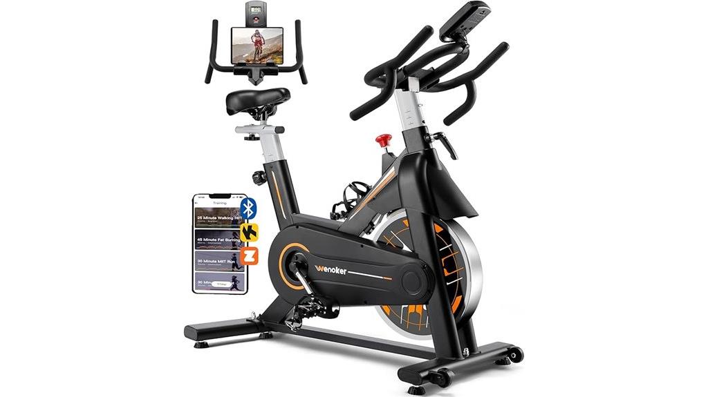 home exercise bike display
