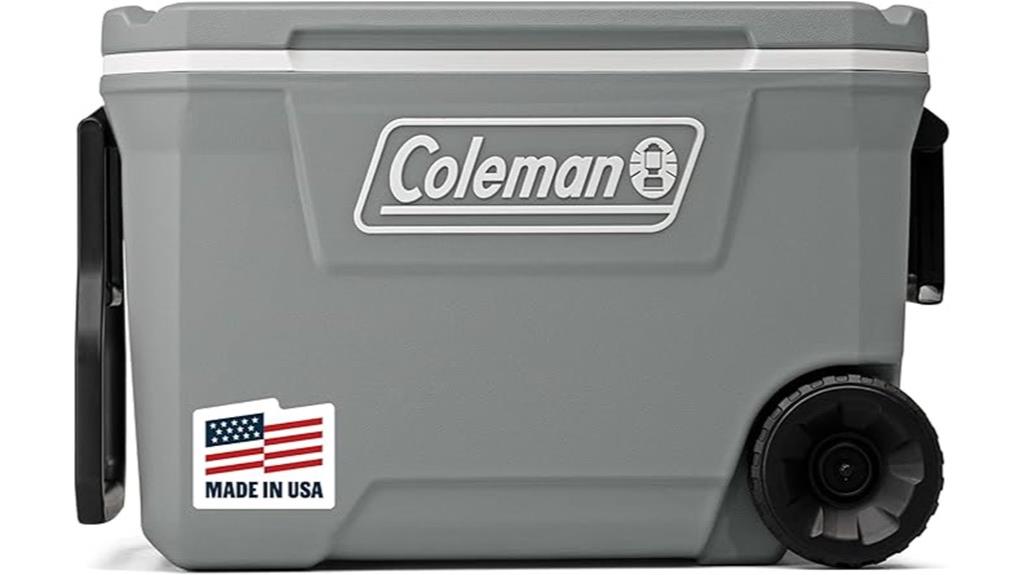 insulated cooler with wheels