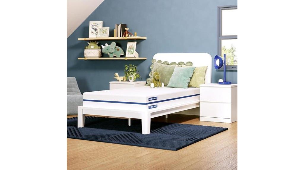 kids 8 inch memory foam