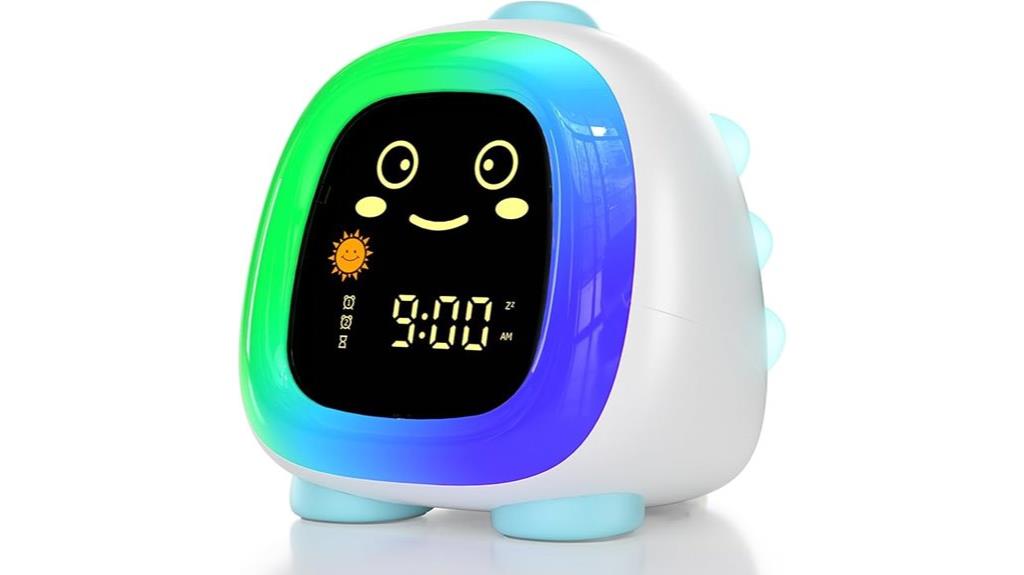 kids alarm clock with night light