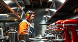 kitchen noise safety measures