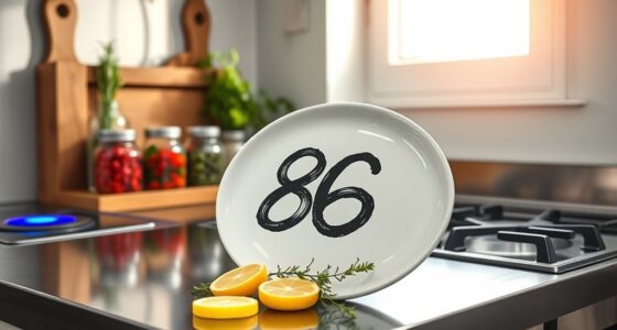 kitchen slang for removal