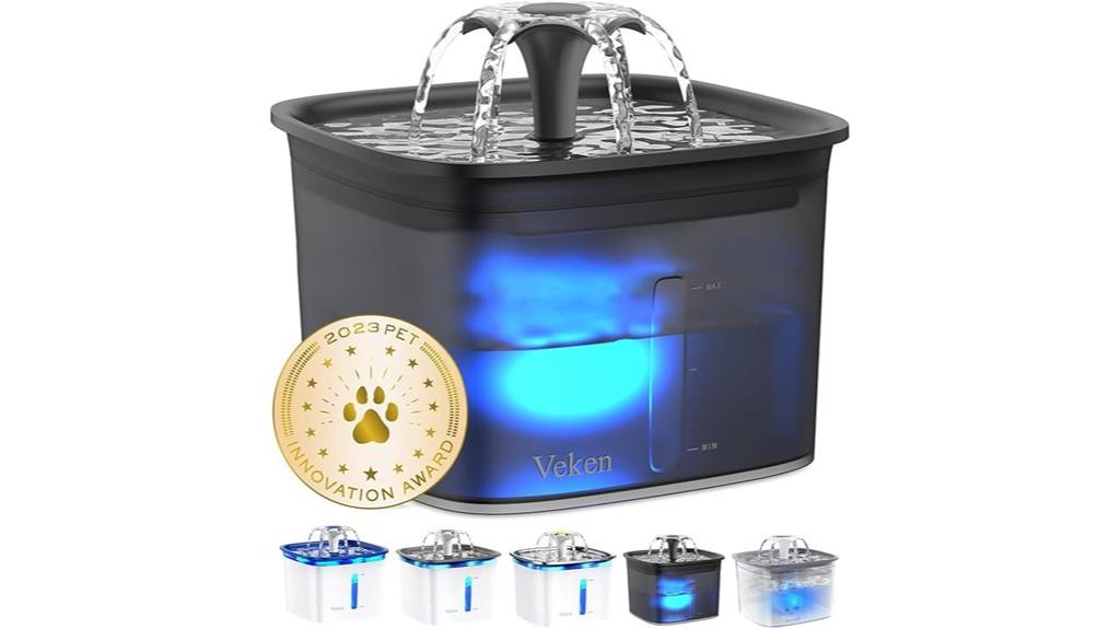 large capacity pet fountain