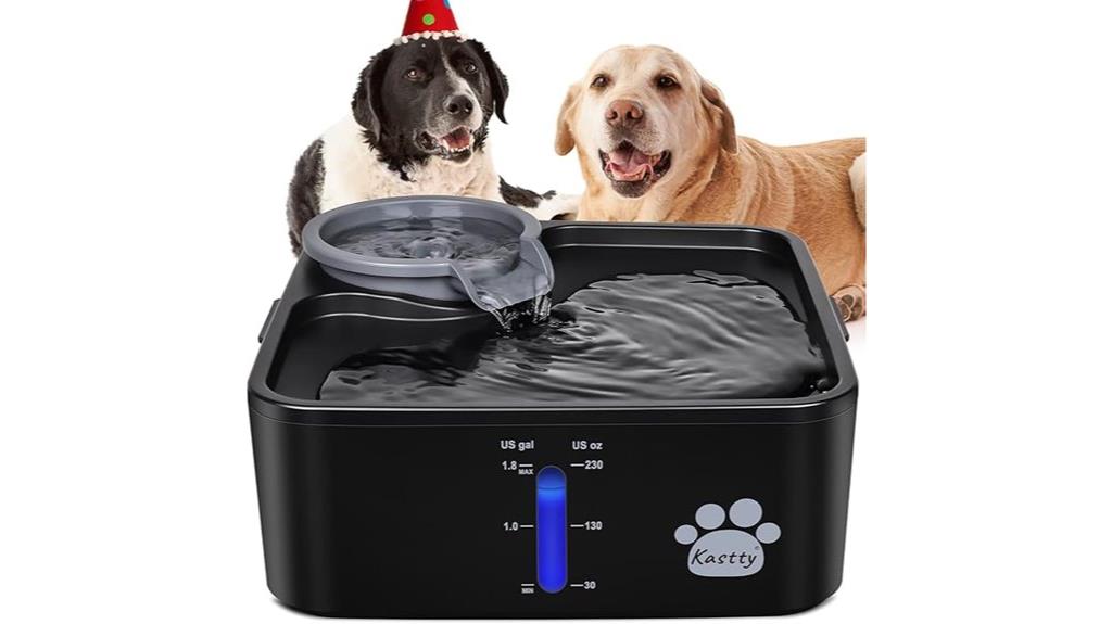 large multi pet water fountain