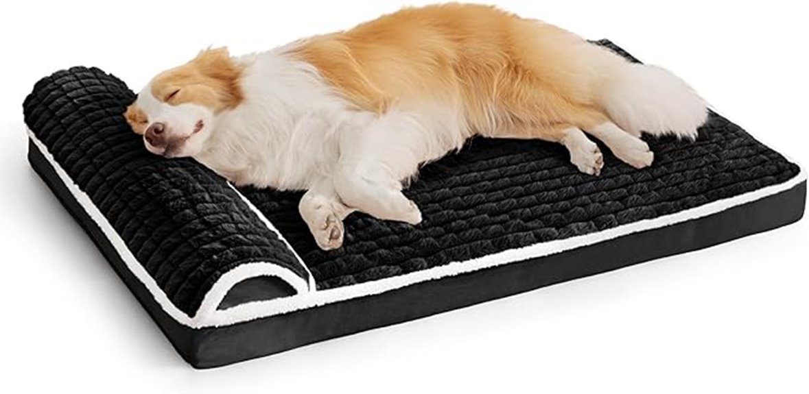 large orthopedic dog bed