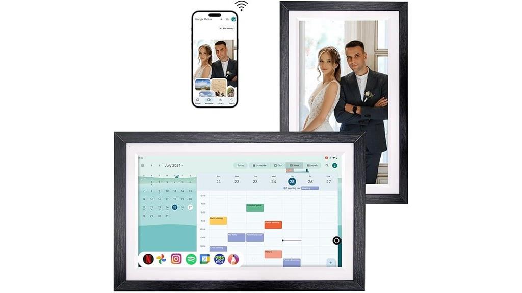 large touchscreen calendar