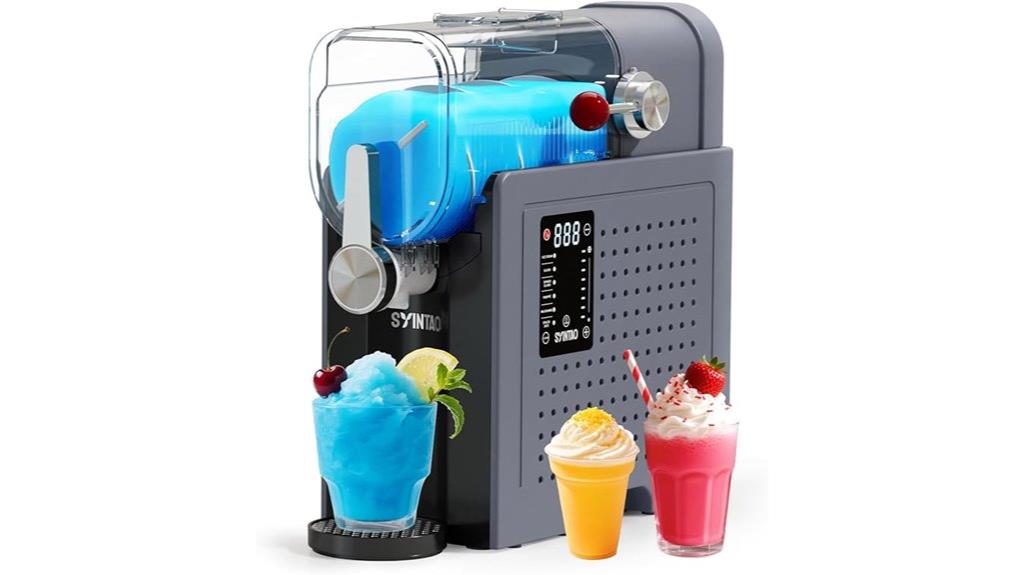 led display slushie machine
