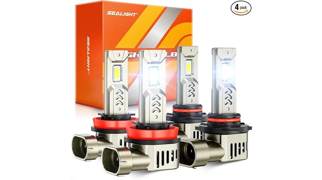 led headlight bulb pack