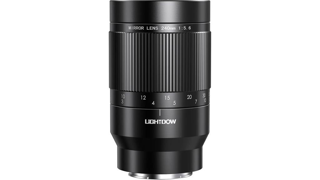 lightdow 240mm reflex lens