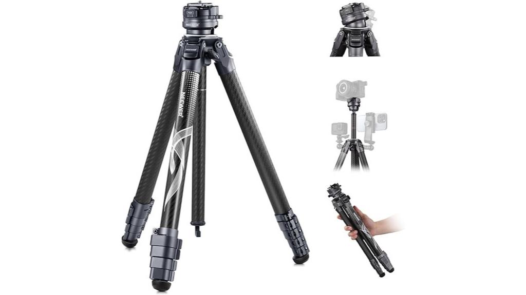 lightweight carbon fiber tripod