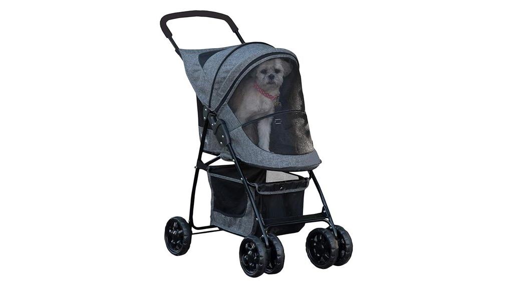 lightweight pet stroller