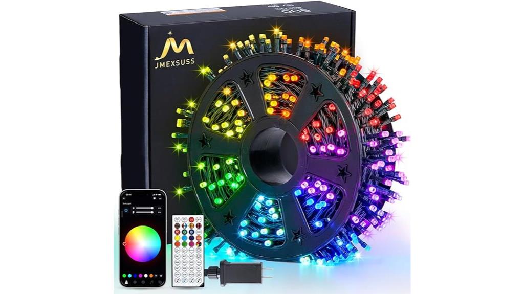 long rgb christmas lights