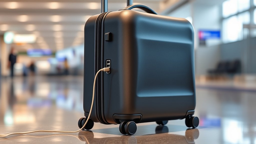 luggage usb port features