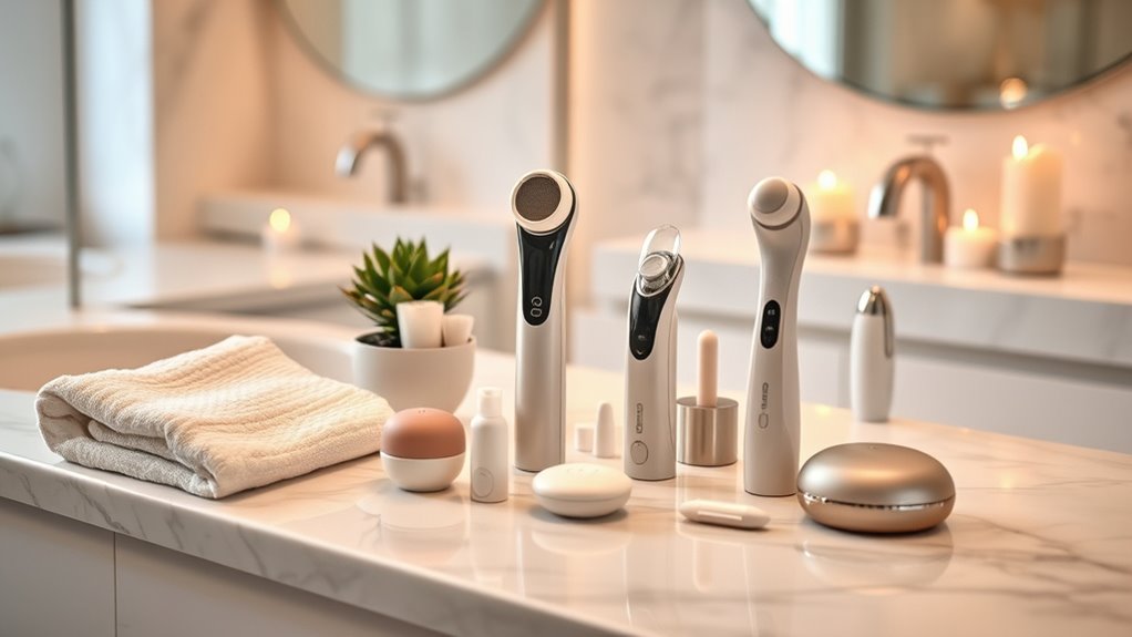 luxury at home facial devices